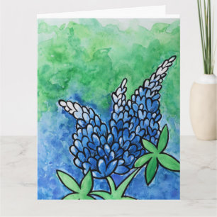 Carte Texas Bluebonnets