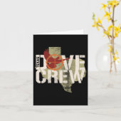 Carte Texas Dove Crew Correspondance Dove Trip (Fleur jaune)