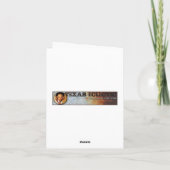 Carte Texas Eclectique " Collection Cowgirl No 2 (Dos)