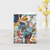 Carte Texas Eclectique " Collection Cowgirl No 2 (Fleur jaune)