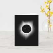 Carte Texas Eclipse 4.08.24 Total Solar Eclipse 2024 Tex (Fleur jaune)