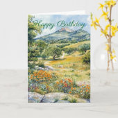 Carte Texas Hill Country (Fleur jaune)