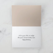 Carte Texte de corde simplifier l'anniversaire (Intérieur)