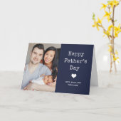 Carte Texte de deux photos et de la machine à écrire | B (Fleur jaune)