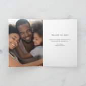 Carte Texte et photo simples et élégants | Bonne fête de (Intérieur)