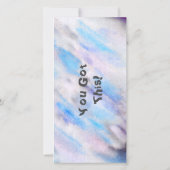 Carte Texte "Félicitations Vous L'Avez Fait !" (Dos)