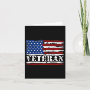 Carte Texte Gras Drapeau États-Unis Fête Des Pères Vinta