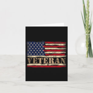 Carte Texte Gras Drapeau Usa Fête Des Pères Vétéran Rétr