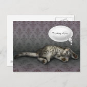 Carte texte personnalisable, chic en rêve (Devant / Derrière)