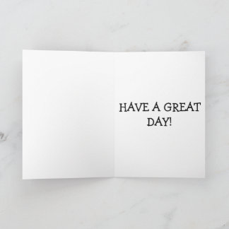 Carte Texte personnalisé Anniversaire