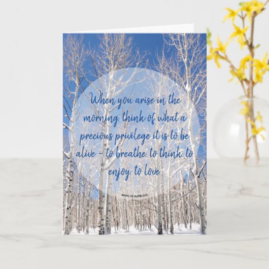 Carte Texte Personnalisé Ciel Bleu Tours Aspect En Photo (Fleur jaune)