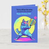 Carte Texte personnalisé, genou de padel pour vitesse (e