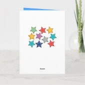 Carte texte personnalisée fête des pères World (Dos)