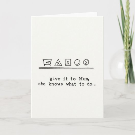 Carte Textile Maman Sait Mieux (Devant)