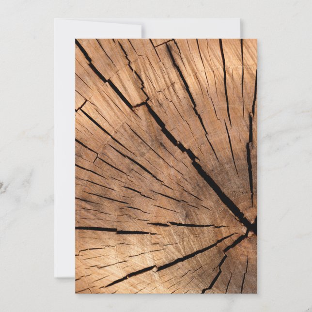 Carte Texture de souche d'arbre (Devant)