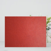 Carte Texture en cuir rouge (Debout devant)