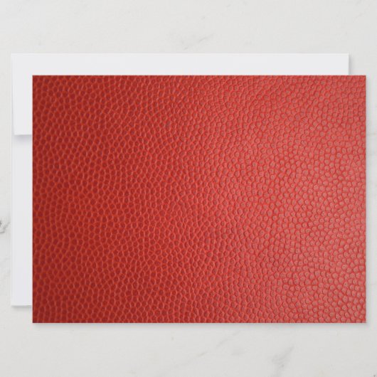 Carte Texture en cuir rouge (Devant)