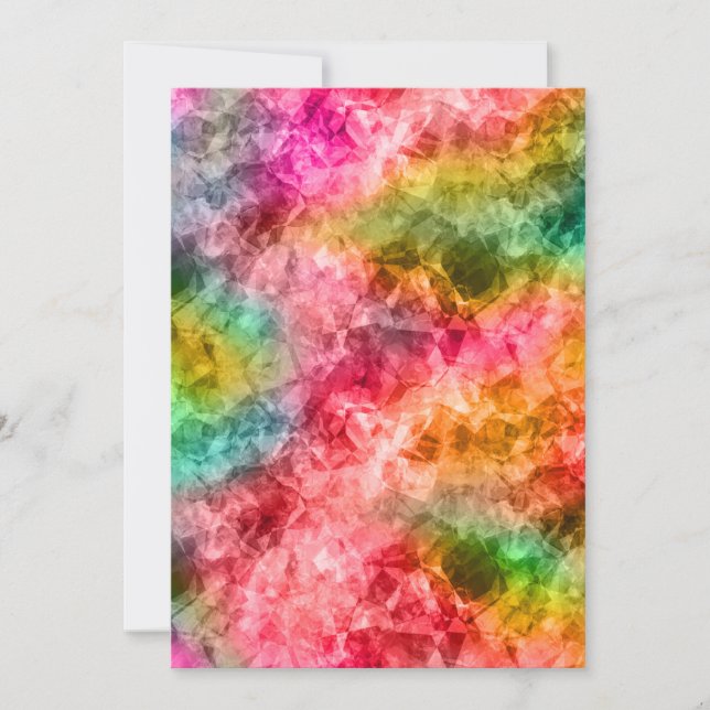 Carte Texture tropicale abîmée (Devant)