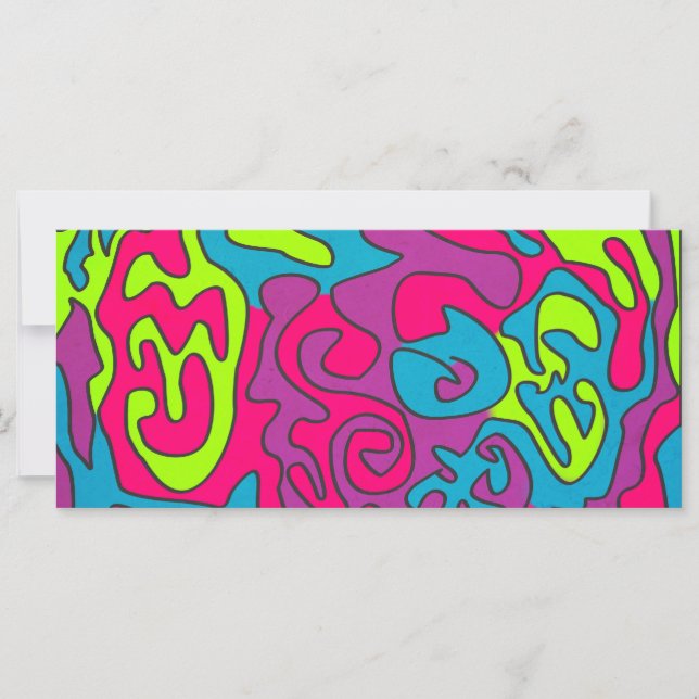 Carte textureabstraite (Devant)