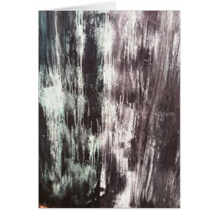 Carte texturisée noire de toile