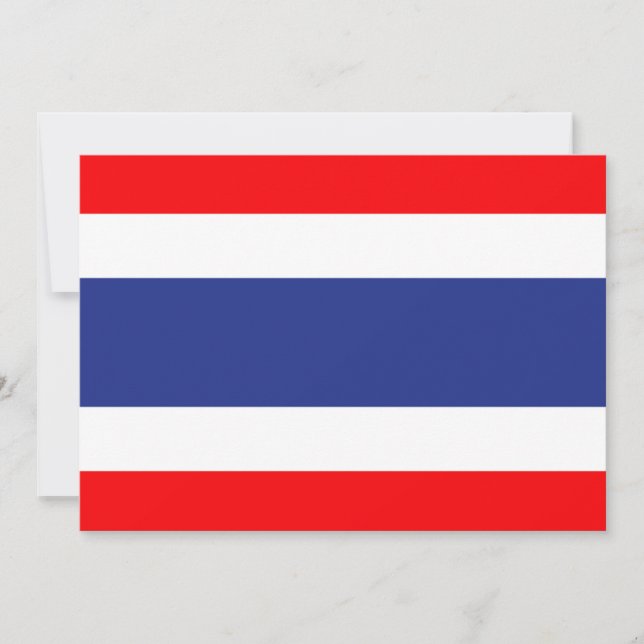 Carte Thaïlande (Devant)