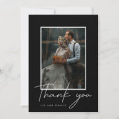 Carte THANK YOU Add Your Photo (Devant)