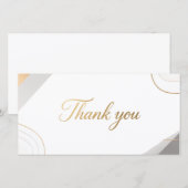 Carte Thank you card (Devant / Derrière)