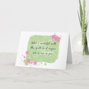 Carte Thank you design