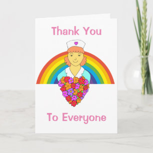 Carte Thank You Hospital Nurse