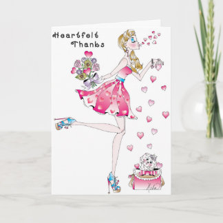 Carte Thank You Note