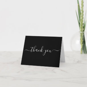 Carte Thank You Pretty Script