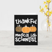 Carte Thankful Medical Lab (Fleur jaune)