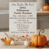 Carte Thankgiving Automne Automne de la Réunion fa