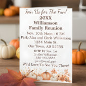 Carte Thankgiving Automne Automne de la Réunion fa