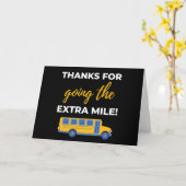 Carte Thanks (Fleur jaune)