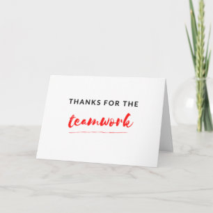 Carte Thanks