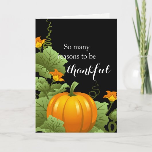 Carte Thanksgiving (Devant)