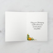 Carte Thanksgiving (Intérieur)