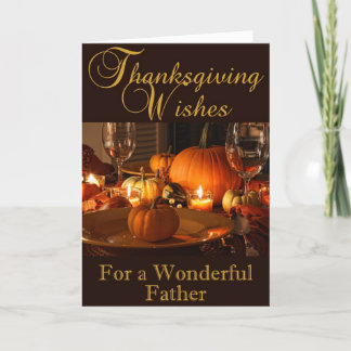 Carte Thanksgiving