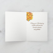 Carte Thanksgiving (Intérieur)