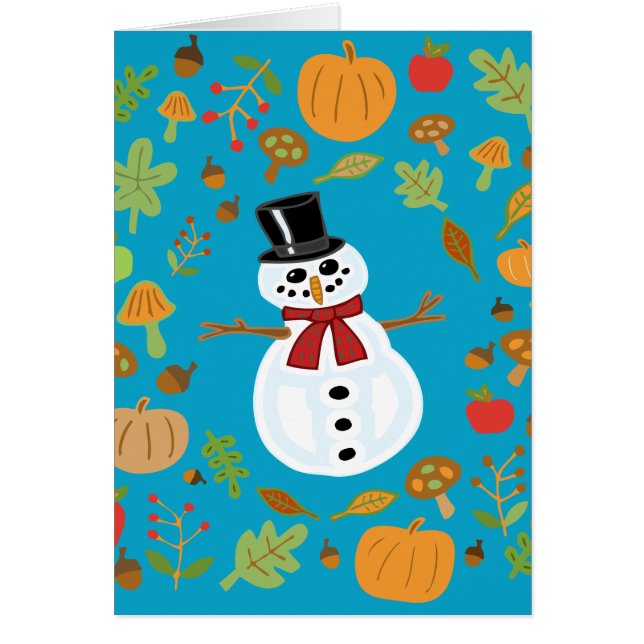 Carte Thanksgiving #1 (Devant)