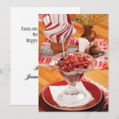 Carte Thanksgiving 5x7 (Devant / Derrière)