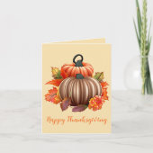 Carte Thanksgiving Autumnal Plenty (Devant)