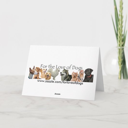 Carte Thanksgiving Black Lab (Dos)