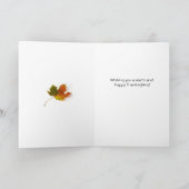 Carte Thanksgiving Fall Colours Central Park NY Bi (Intérieur)