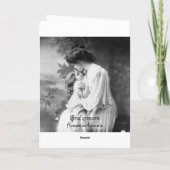 Carte Thanksgiving personnalisable avec Acorns (Dos)