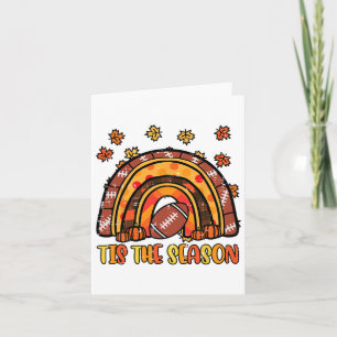 Carte Thanksgiving Rainbow Footbyll Cette Saison Automne