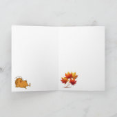 Carte Thanksgiving Turkey Basting (Intérieur)