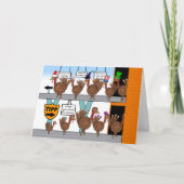 Carte Thanksgiving Turkey Identity Protection Program (Devant)