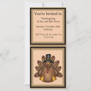 Carte Thanksgiving Turquie